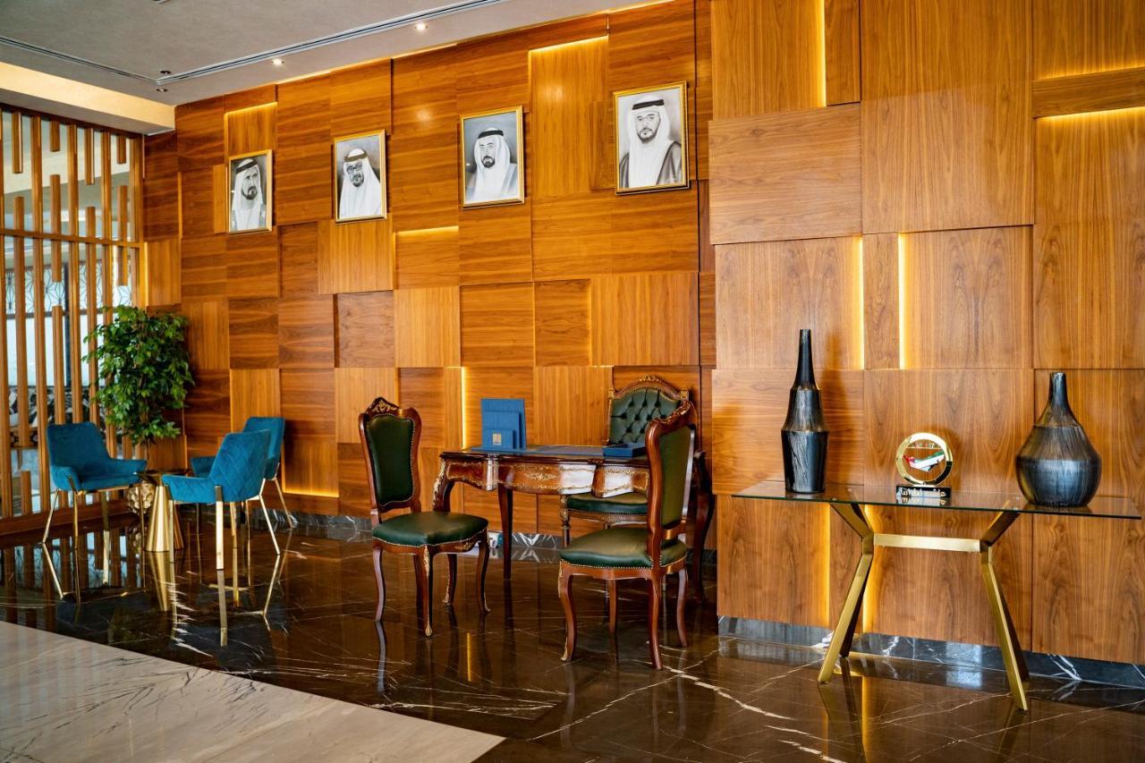 Luxe Grand Hotel Apartments Sharjah Exteriör bild The lobby of the hotel
